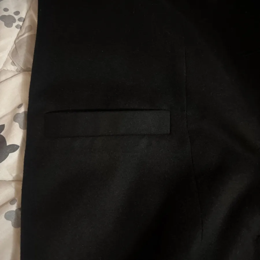 پالتو فوتر کوبیده مشکی