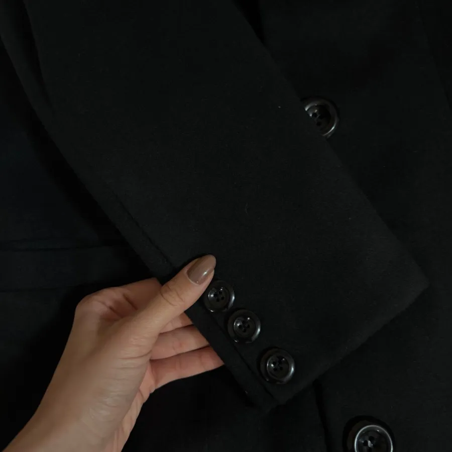 پالتو فوتر کوبیده مشکی