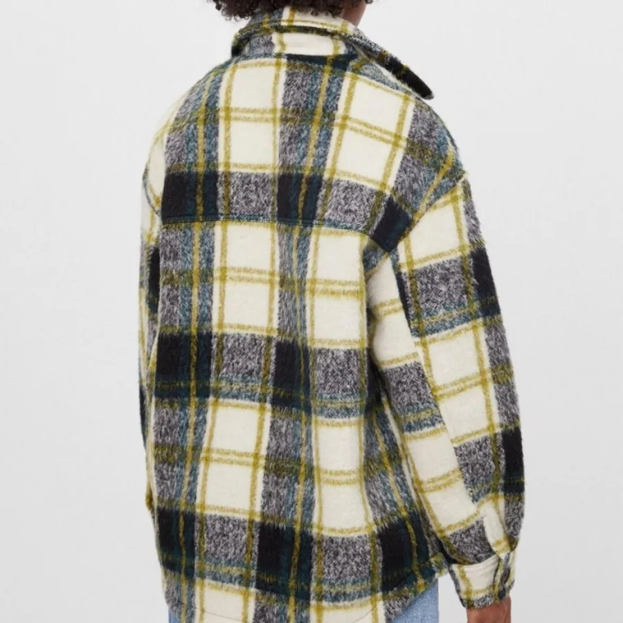 کت پشمی bershka