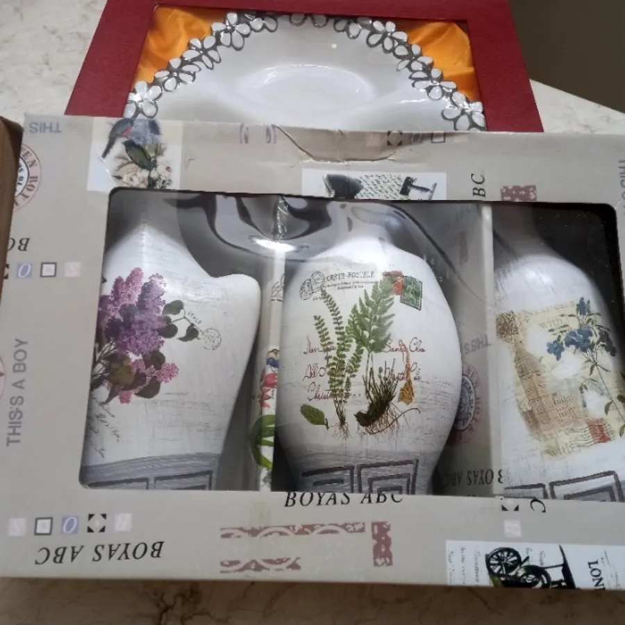 ست گلدان کاردست