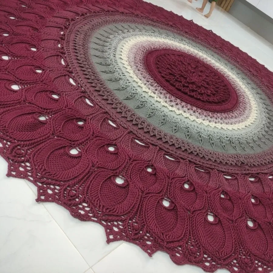 فرش دستبافت مکرومه