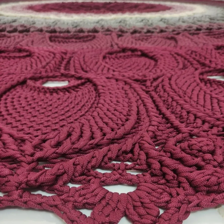 فرش دستبافت مکرومه