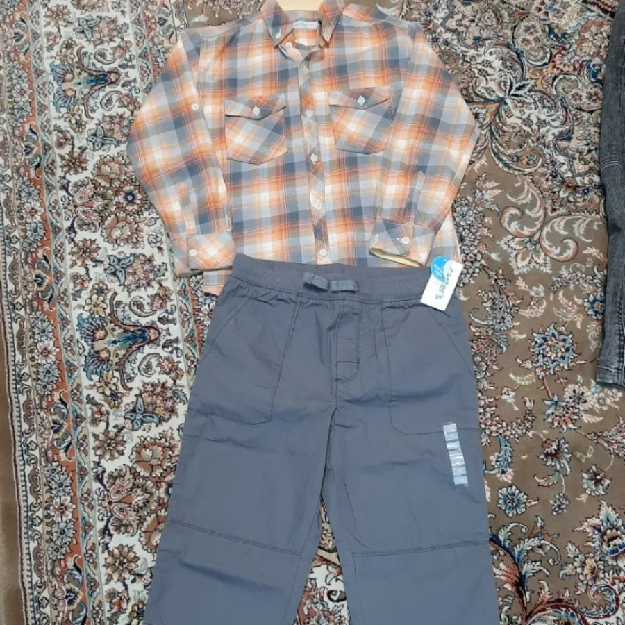 کت لی شلوارلی کاپشن هودی