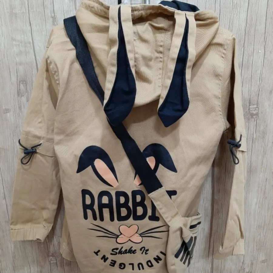 کت لی شلوارلی کاپشن هودی