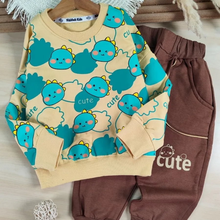 بلوز و شلوار داینو cute