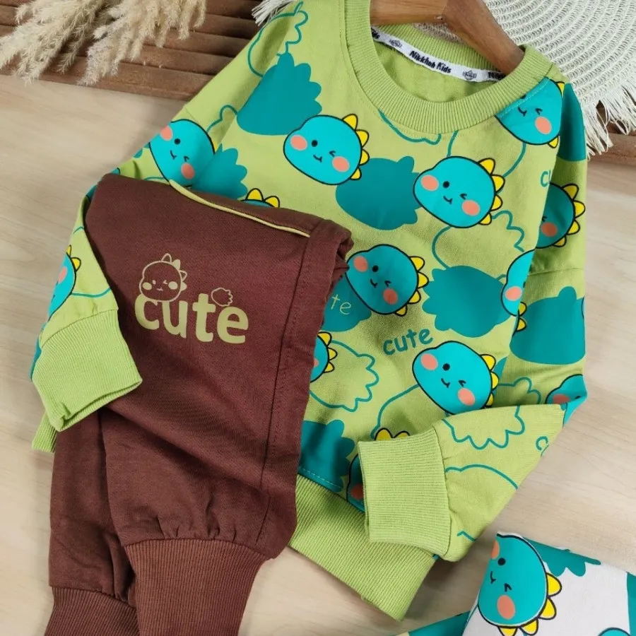 بلوز و شلوار داینو cute