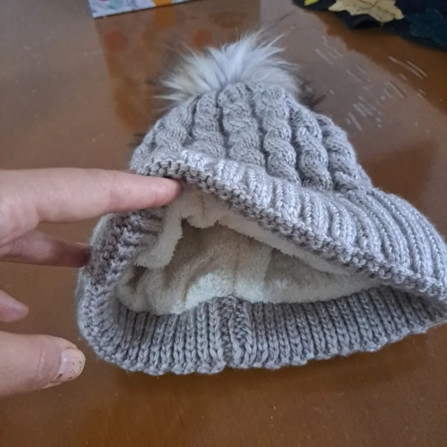 کلاه بافت داخل پشمی