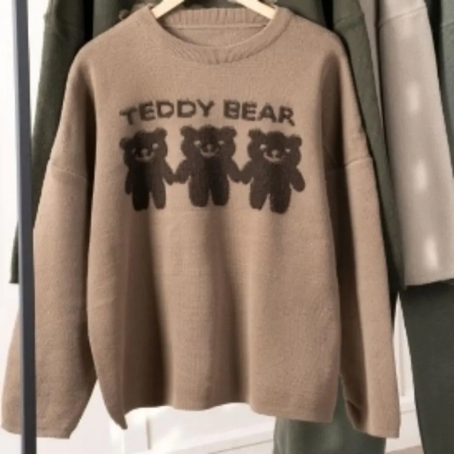 ست بلوز و شلوار بافت تدی