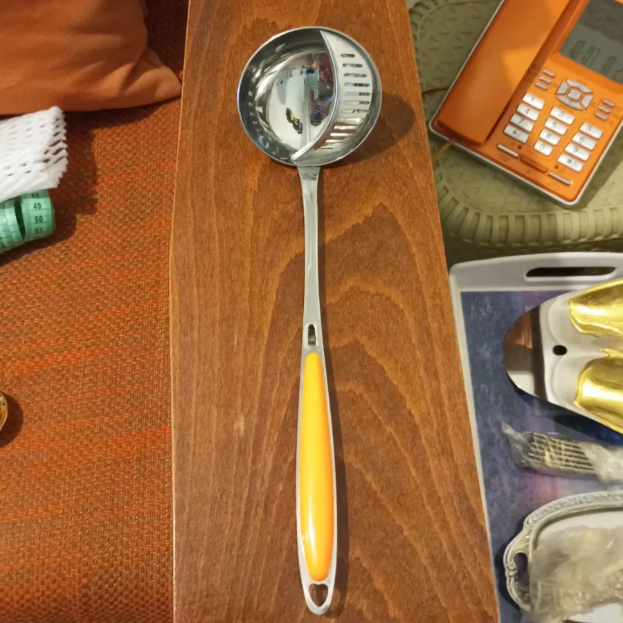 ملاقه استیل صافی دار