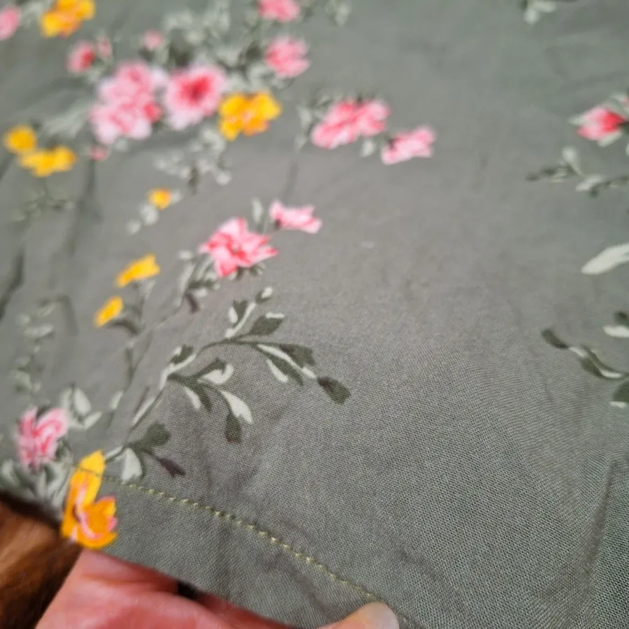 شومیز گل گلی نخی