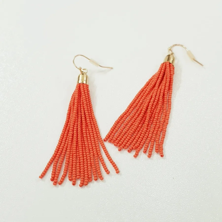 گوشواره آویز منجوق ترند