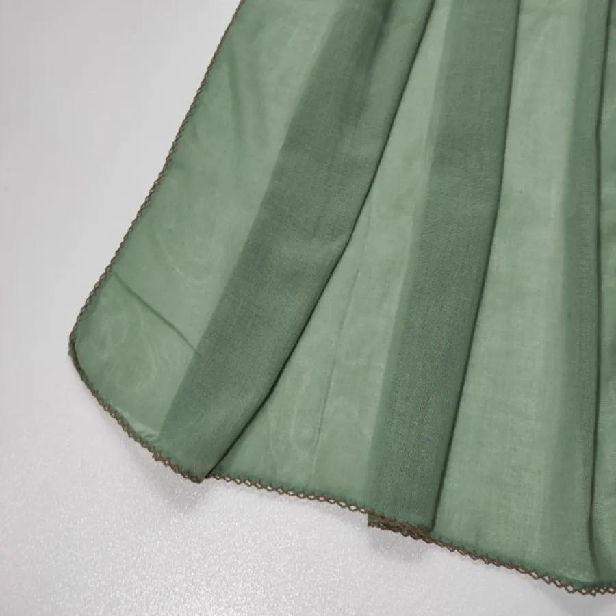 شال سبز نخی