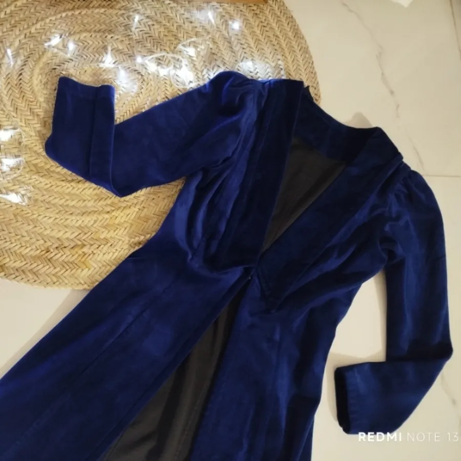 مانتو مخمل براق پاییزه