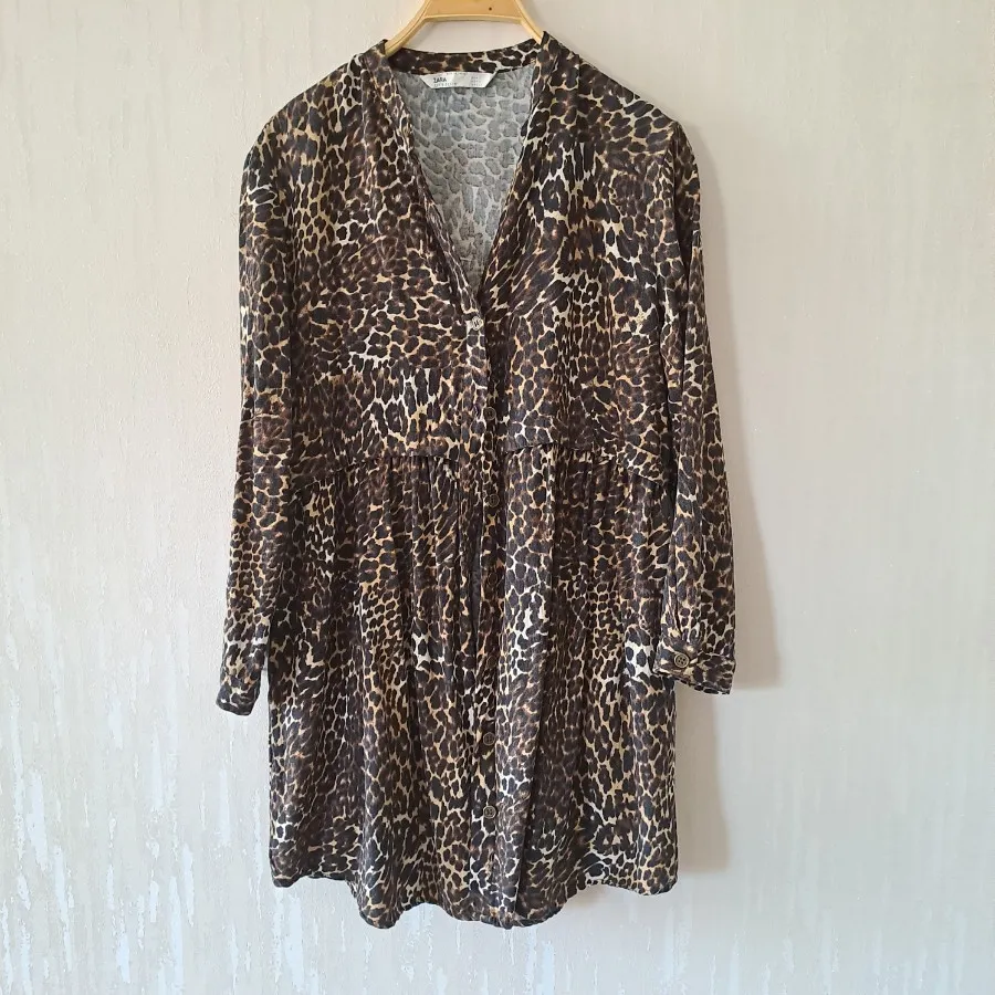 مانتو لباسی پلنگی جذاب