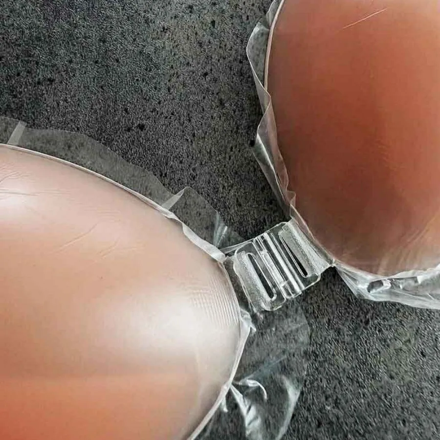 سوتین چسبی رنگ بدن