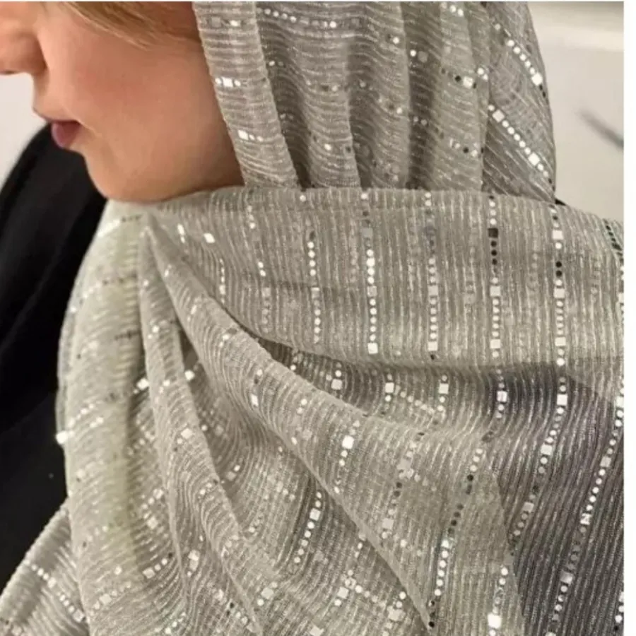 شال مجلسی پولک مربعی