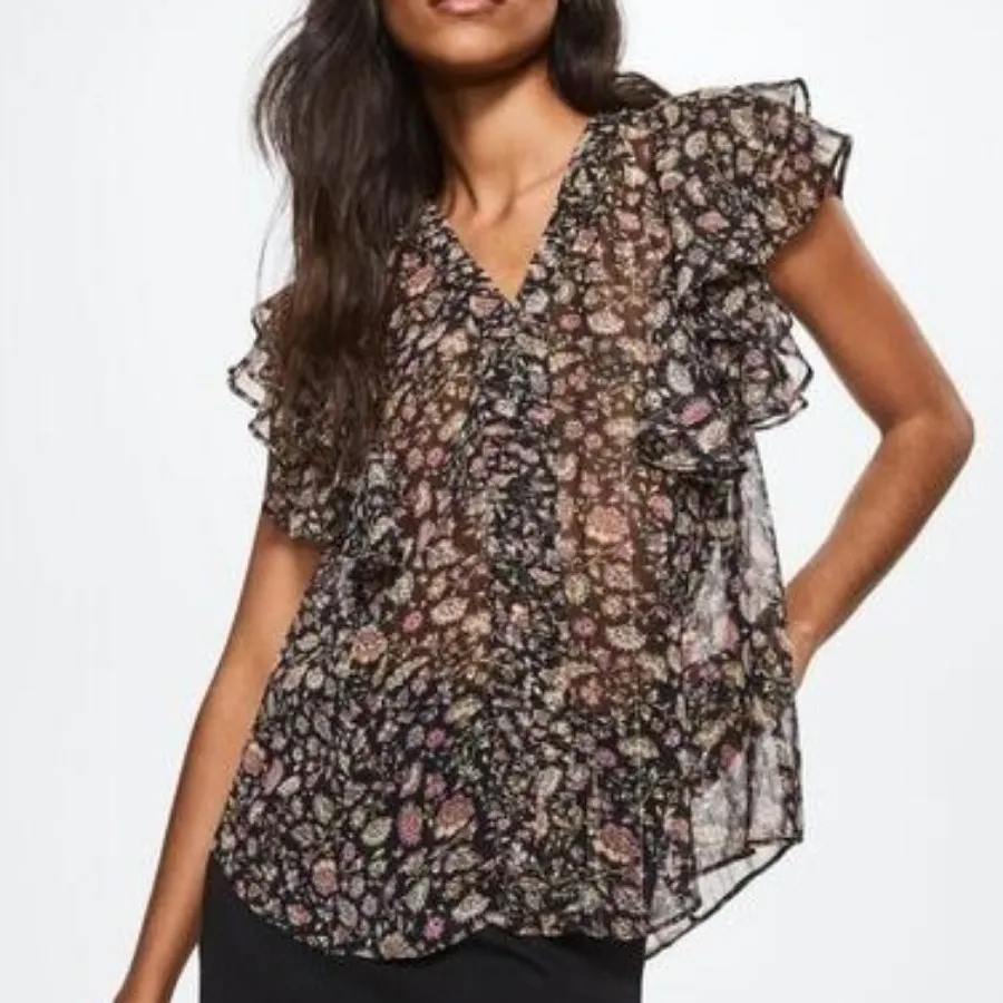 بلوز منگو حریر