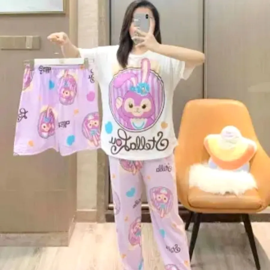 ست تیشرت شلوارک خرگوشی