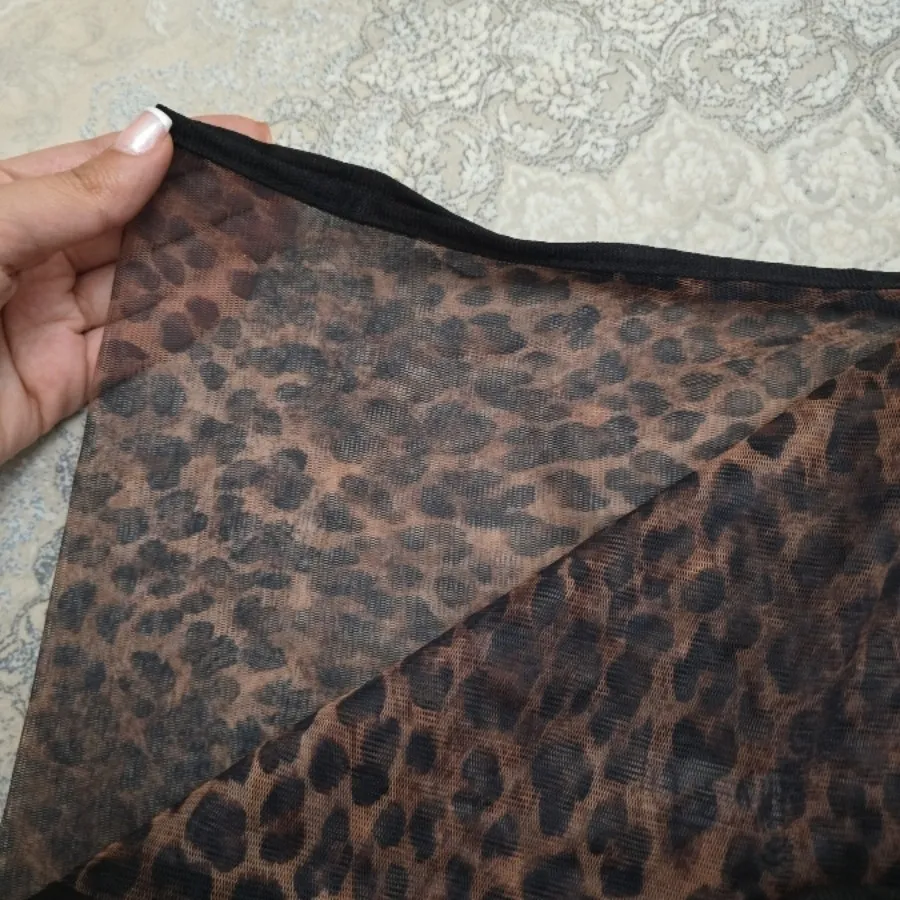 شال توری پلنگی