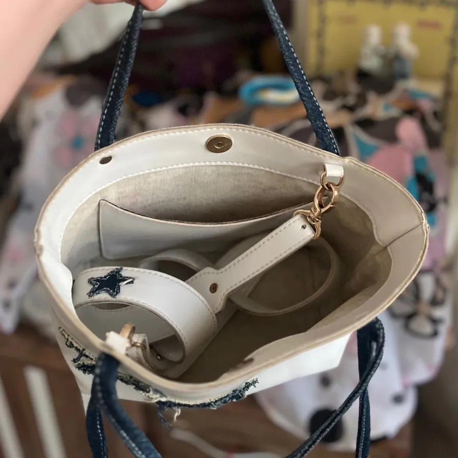 کیف سفید خوشگل