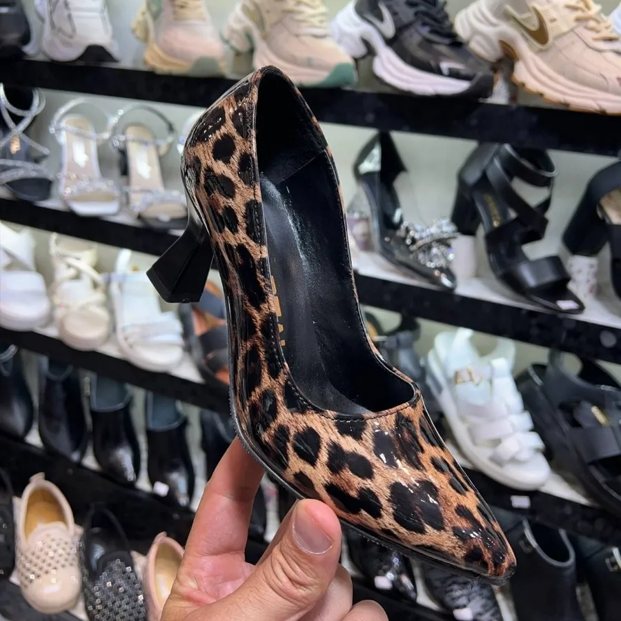 کفش مجلسی پلنگی