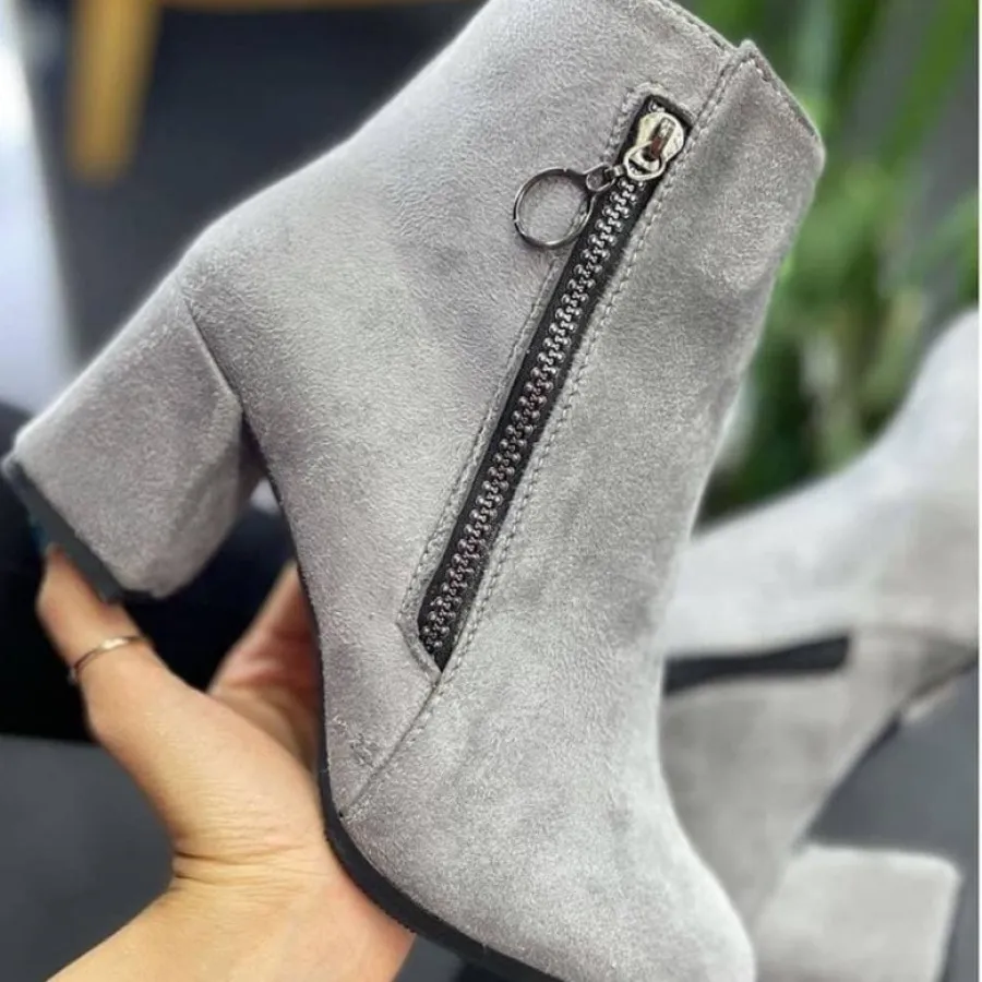 نیم بوت زنانه پاشنه دار