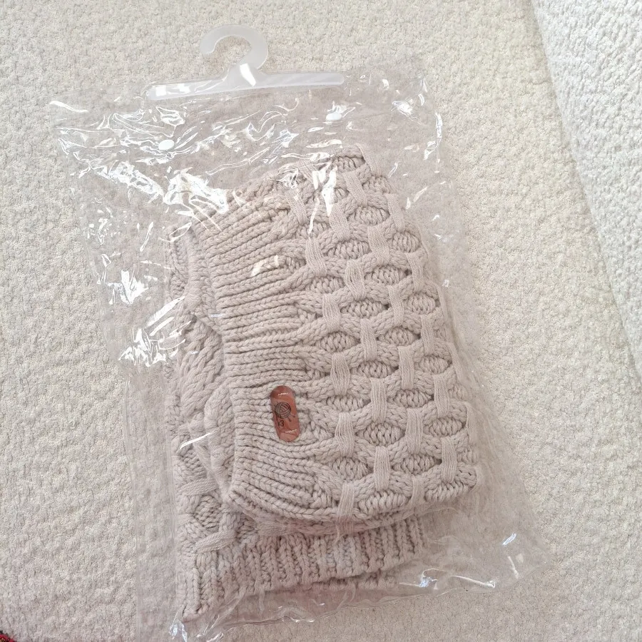 شال و کلاه رینگی و دستکش