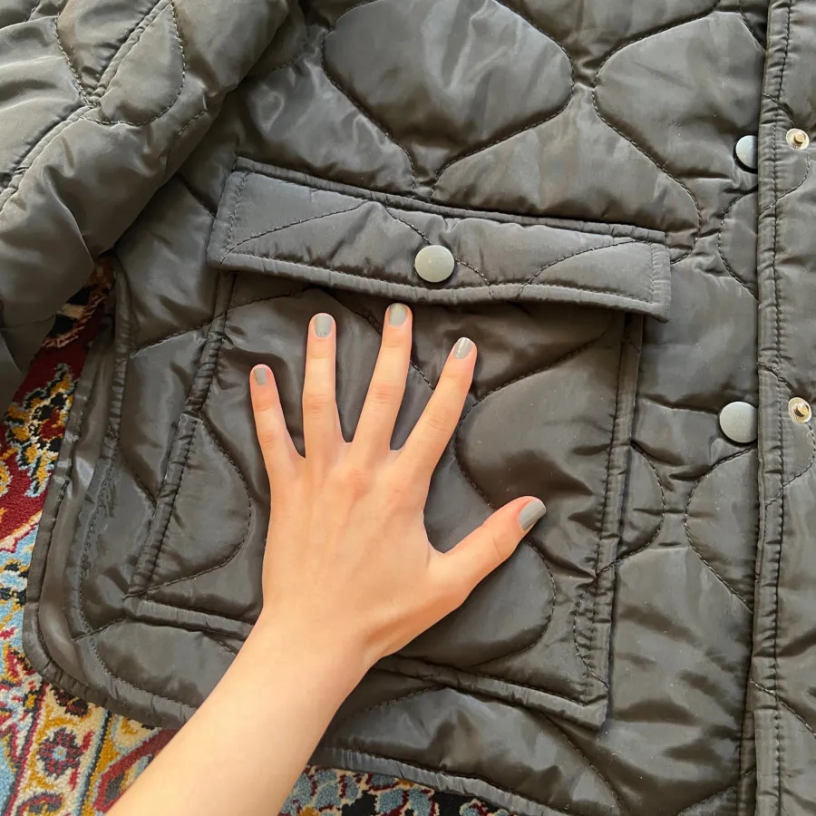 کاپشن مشکی گنده فری سایز