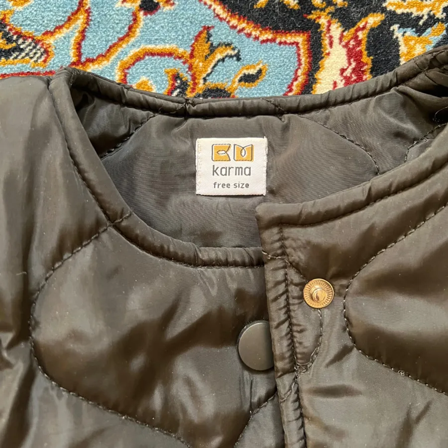 کاپشن مشکی گنده فری سایز