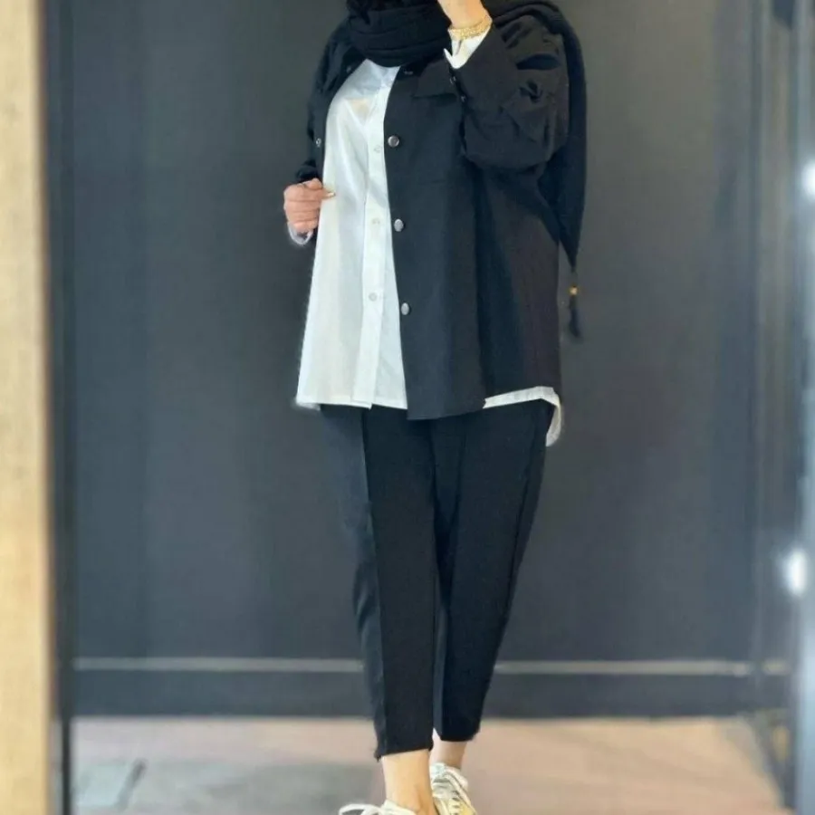 ست مانتو و شلوار شیک