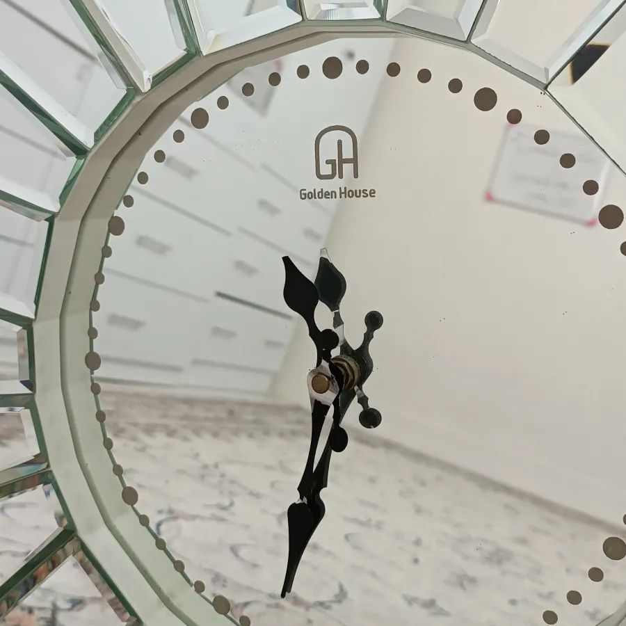 ساعت دیواری آینه ای