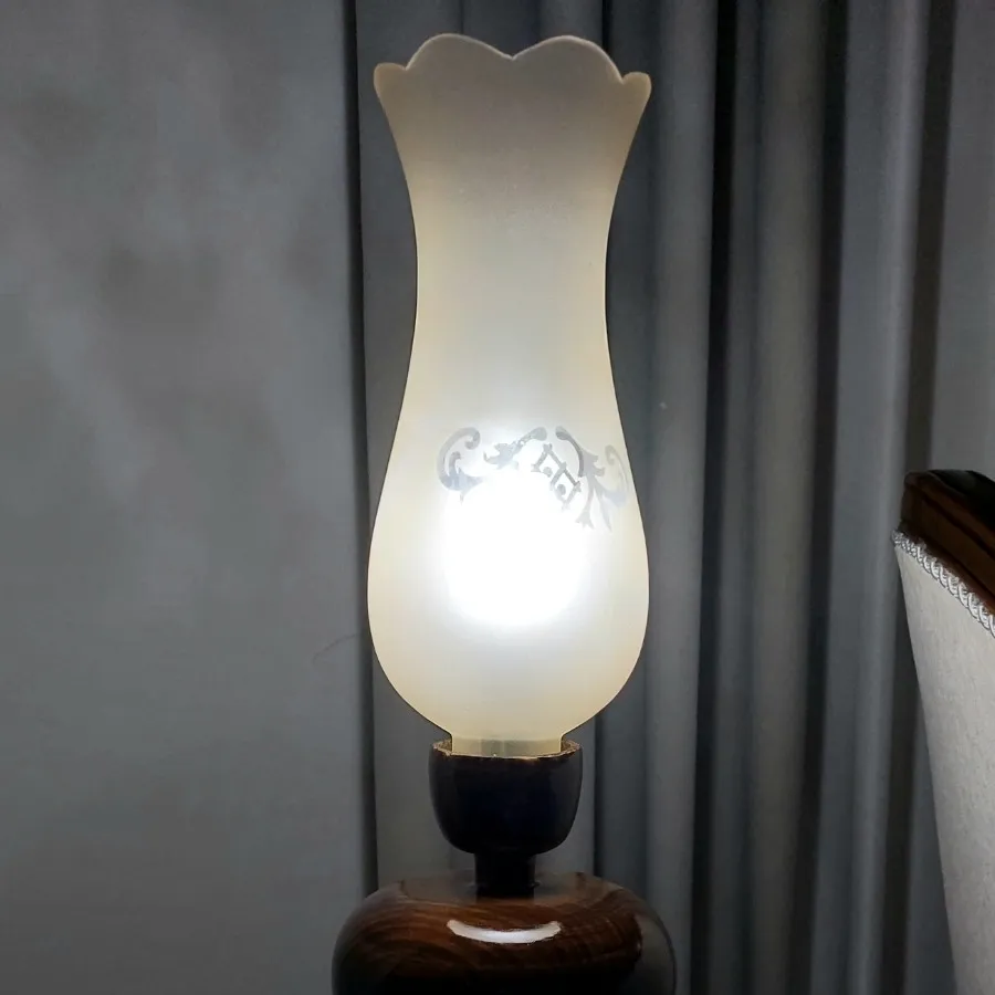 شمعدان چوبی انتیک