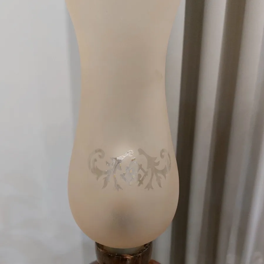 شمعدان چوبی انتیک