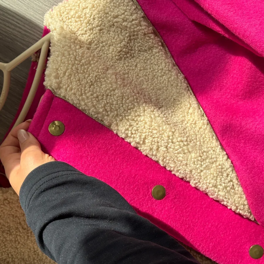 پالتو صورتی خزدار تدی