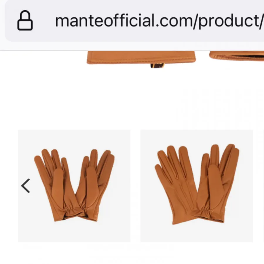 دستکش چرم منط