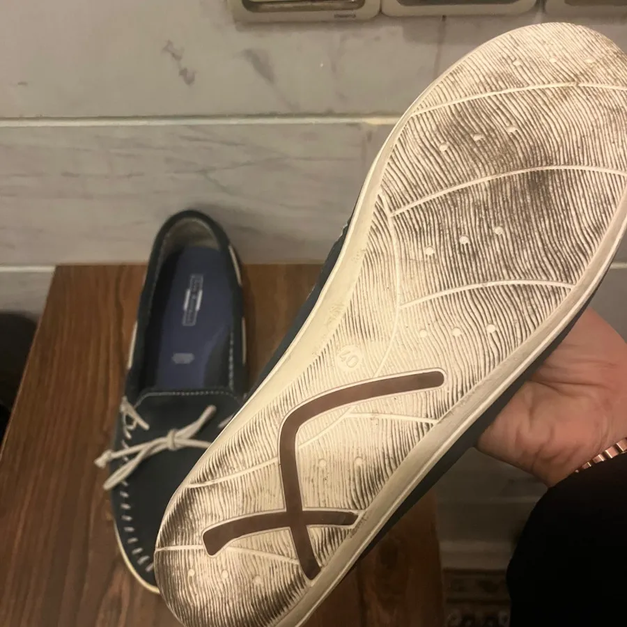 کفش کالج سرمه ای