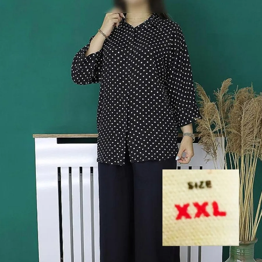 شومیز مانتویی کرپ