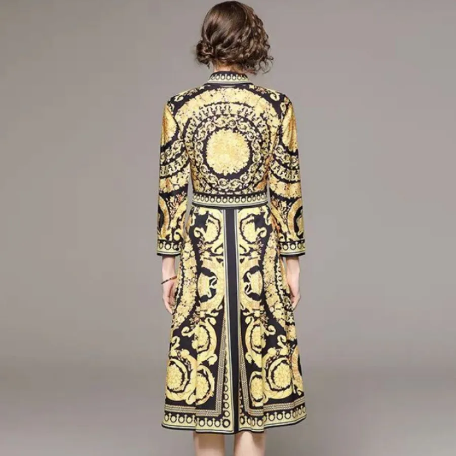 تونیک ورساچه جنس کرپ ساتن