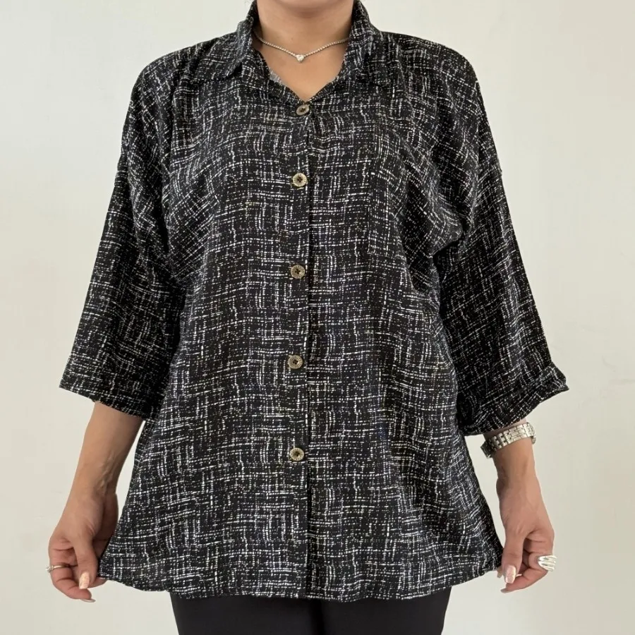 شومیز مانتویی جلوباز