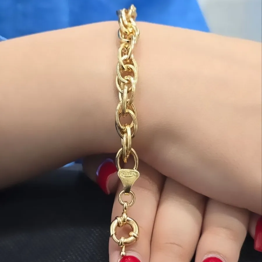 دستبند طرح طلا