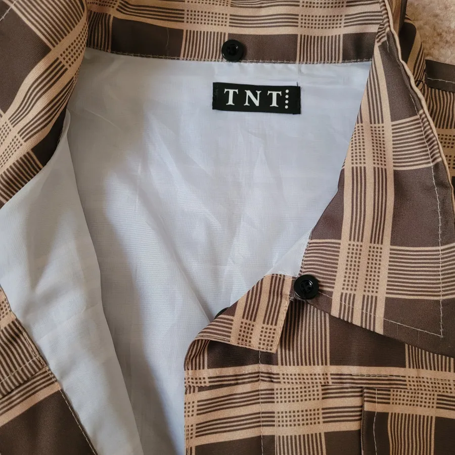 جکت چهارخونه tnt