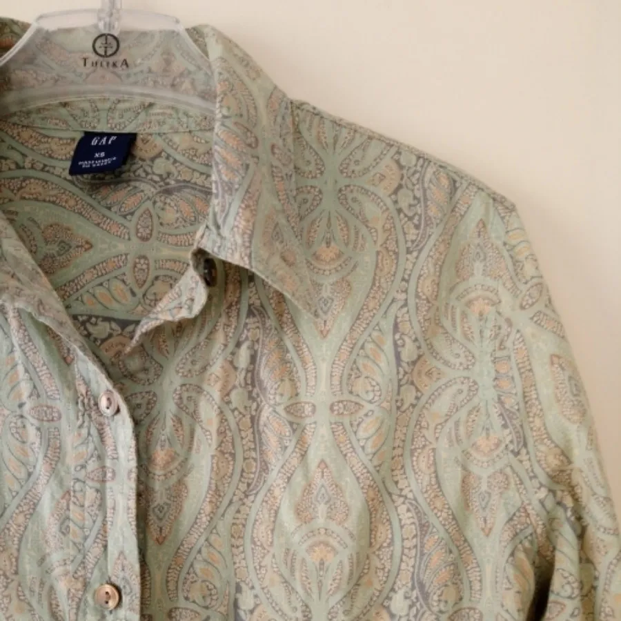 شومیز نخی زنانه برند گپ