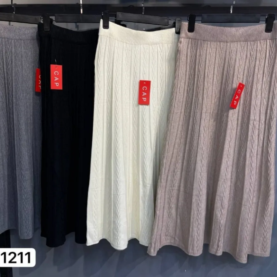 دامن بافت بلند گرم