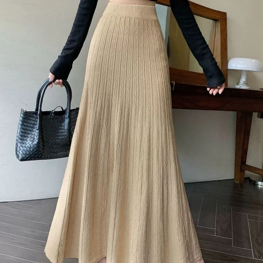 دامن بافت بلند گرم