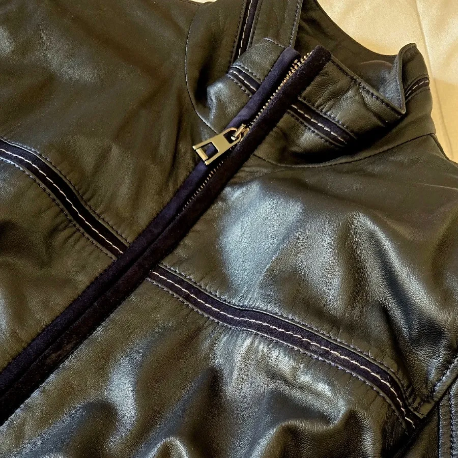 کاپشن چرم ترک