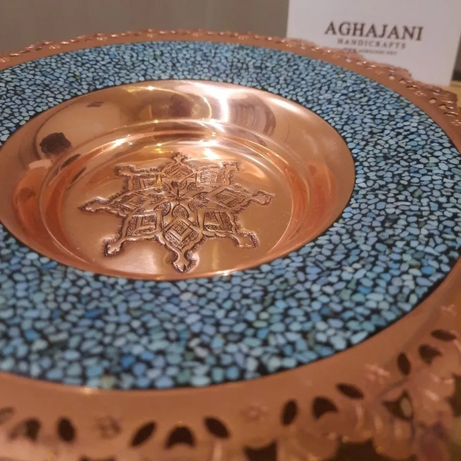 بشقاب فیروزه کوبی