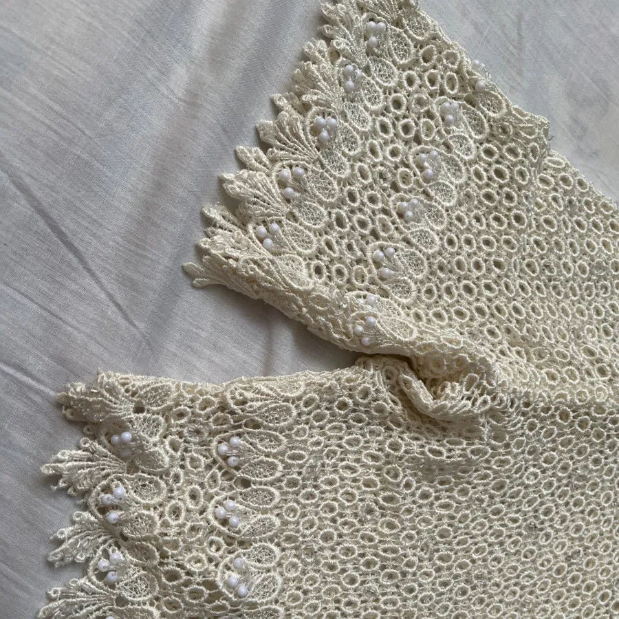 کراپ/رویه لباس جواهر دوزی