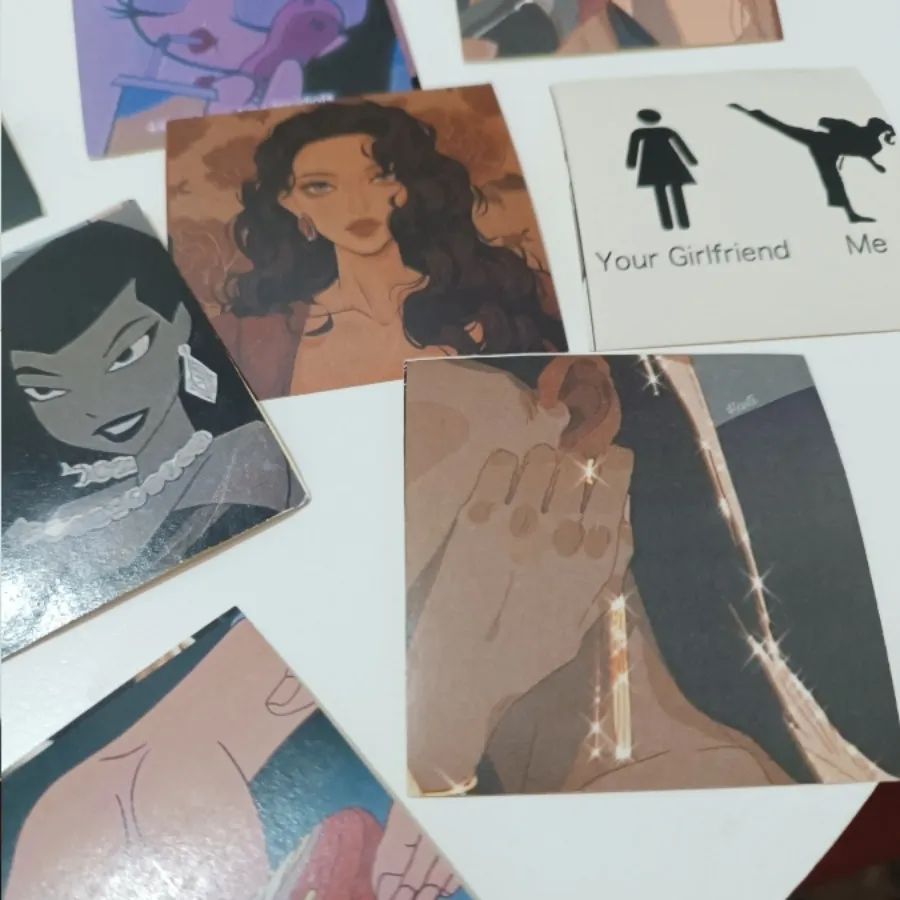 استیکر های گنگ دخترونه