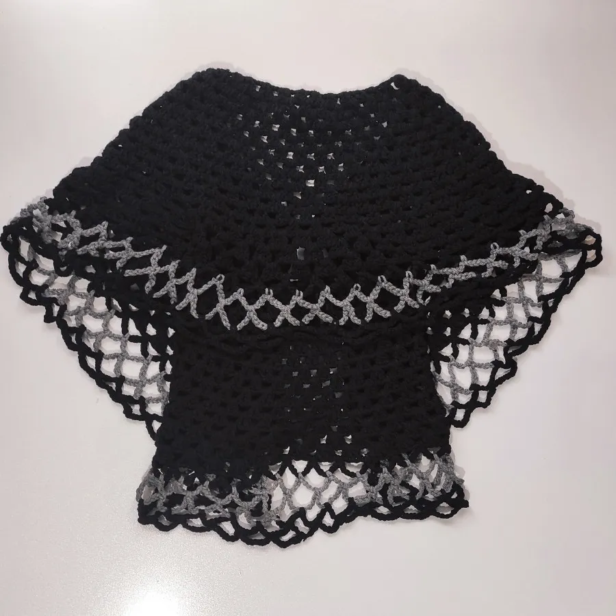 بافت شنل مشکی