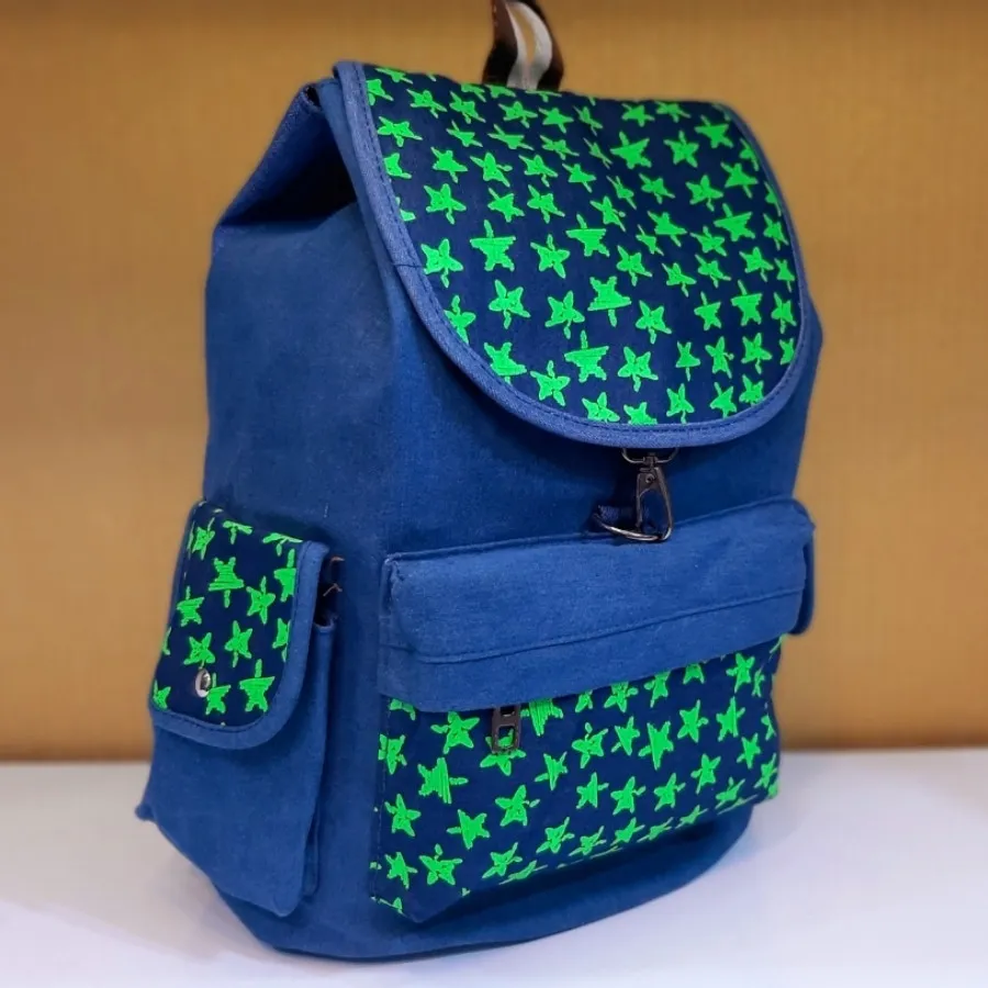 کوله پشتی جین ستاره‌ای